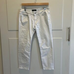 Banana Republic Skinny Fit White Jeans Women's Size 29‎ 8